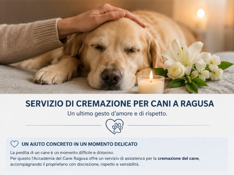 Servizio di Cremazione per Cani a Ragusa